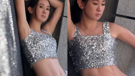 李晶晶冬天也有超辣「晶晶體」 套閃亮小背心秀超狂川字肌