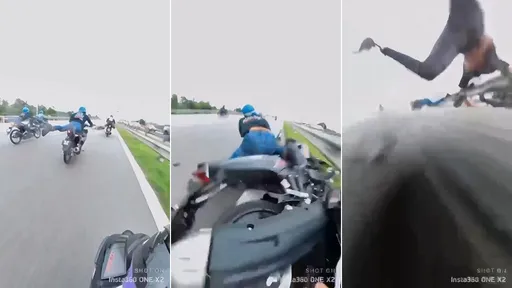 三寶騎士團「超人飆車」摔成一團 自曝丟臉影片引警方追查