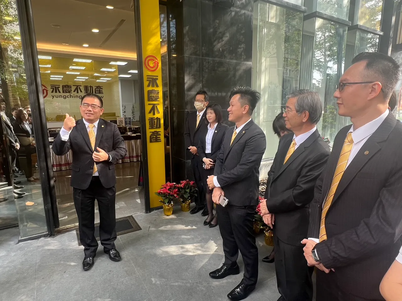 永慶房產集團加盟事業處總經理莊志成表示,專精本業才是總部要做的事,把資源投入給加盟店與房仲經紀人,讓他們實質受惠。葉家銘攝