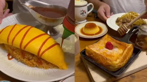 鬧區優質咖啡廳 黯然銷魂蛋包飯不能錯過