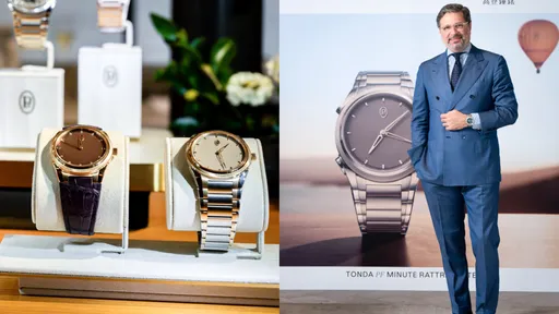 帕瑪強尼攜手高登鐘錶重新登台 兩地時間、計時腕錶「追針」秀工藝