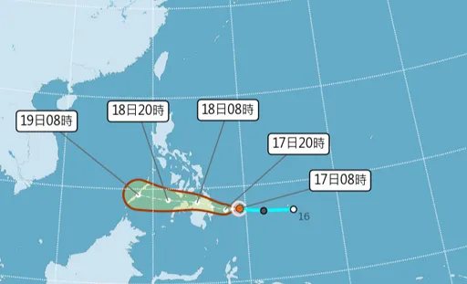 12月颱是真的！「鯉魚」颱風今早生成　路徑曝光