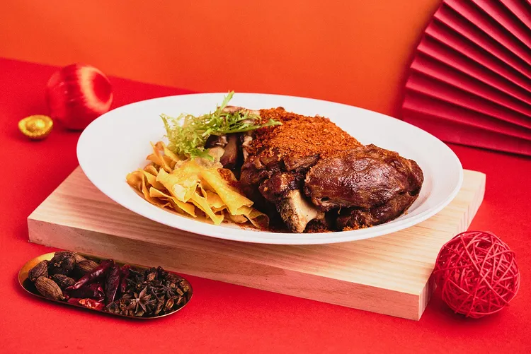 蒜香豬腳。業者提供