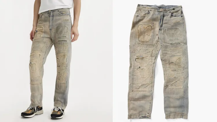 Levi’s Vintage Clothing Homer Campbell 501丹寧褲，2萬7900元。品牌提供