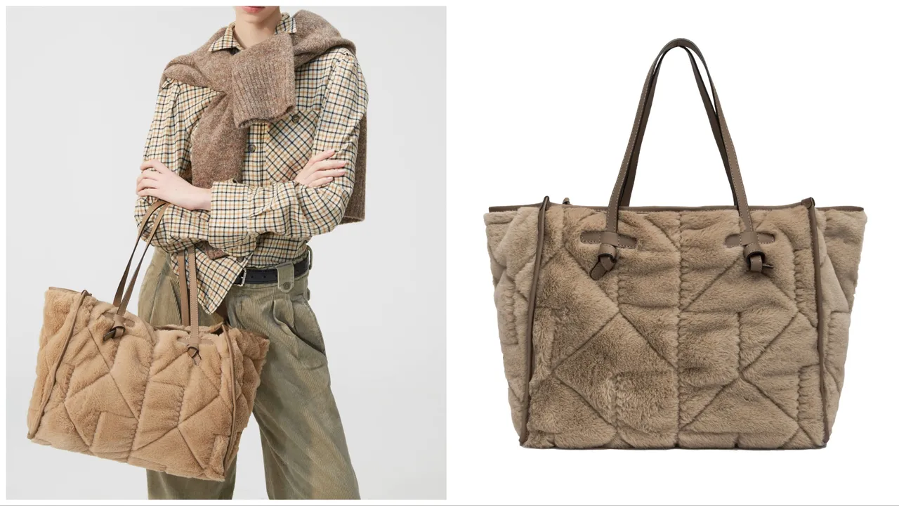 Marcella毛毛托特包，1万1900元。品牌提供