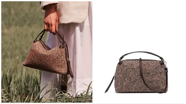 Alifa針織拼接輕量包，8900元。品牌提供