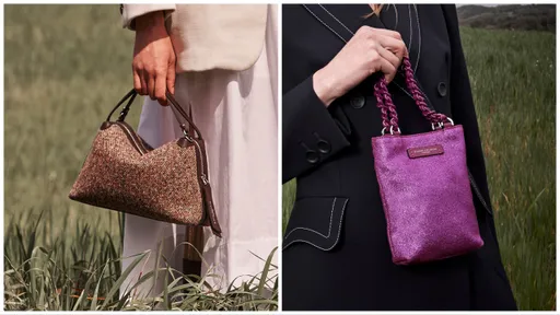 Gianni Chiarini冬季包毛呢、针织一次满足　亮粉麂皮成派对焦点