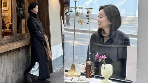 林青霞一身素雅夢回《滾滾紅塵》 小影迷面對面暈了