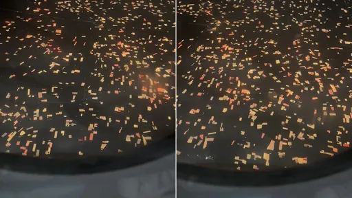 搭機驚見「地表出現發光彩帶碎片」 美呆千萬網友的是這的燈