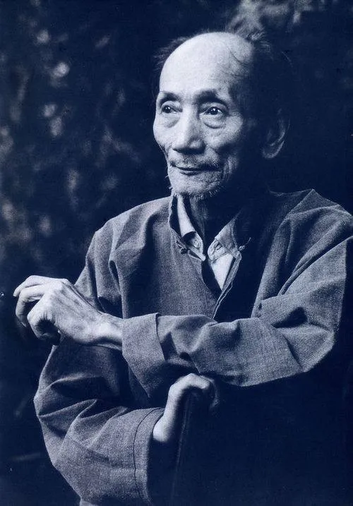 近代畫家蔣兆和。翻攝自推特