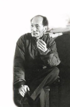 近代畫家蔣兆和。翻攝自推特