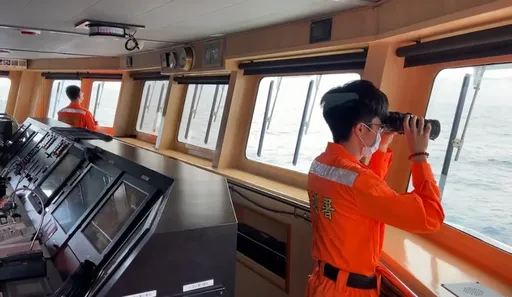 海巡3艦1艇搜救畫面曝光 把握黃金72小時!仍3海虎官兵失聯
