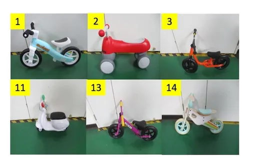 消保處抽驗幼童滑步車 品質全合格!一件逃檢挨罰1萬元