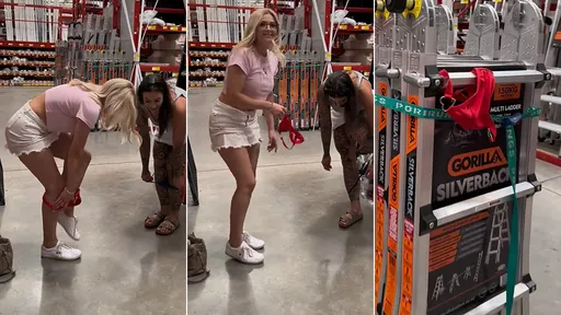 網美賣場脫原味內褲隨機放送 遇警登門急改口「做做效果」