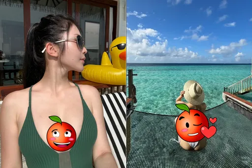 鄭家純馬爾地夫脫了「全裸上空」!迷暈3萬人喊太萬惡