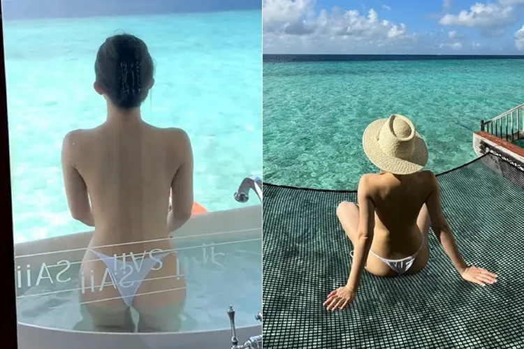 鄭家純馬爾地夫之旅大解放。取自鄭家純社群