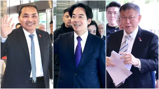 賴蕭站上40% 媒體人:侯趙出現「破口」!全台縣市民調全輸
