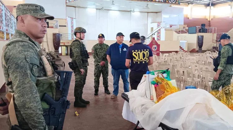 菲律賓軍方先前才擊斃11名好戰分子，體育館爆炸事件疑似IS分子的報復攻擊。路透社
