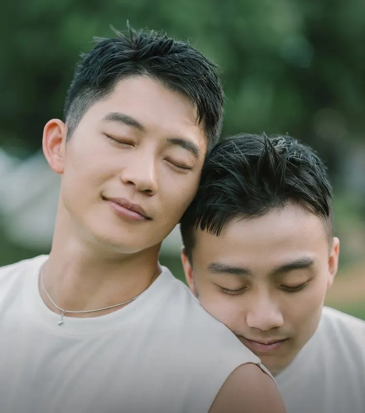 Gino（左）、冠瑜在節目殺青至今，2人仍持續約會中。GagaOOLala提供