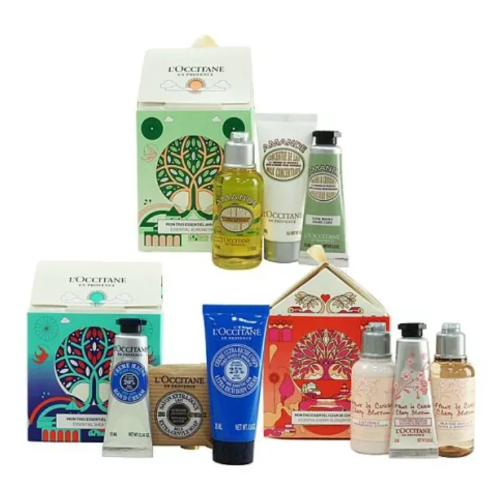 歐舒丹限定版聖誕小屋原價1200元，樂天市場特價489元。業者提供