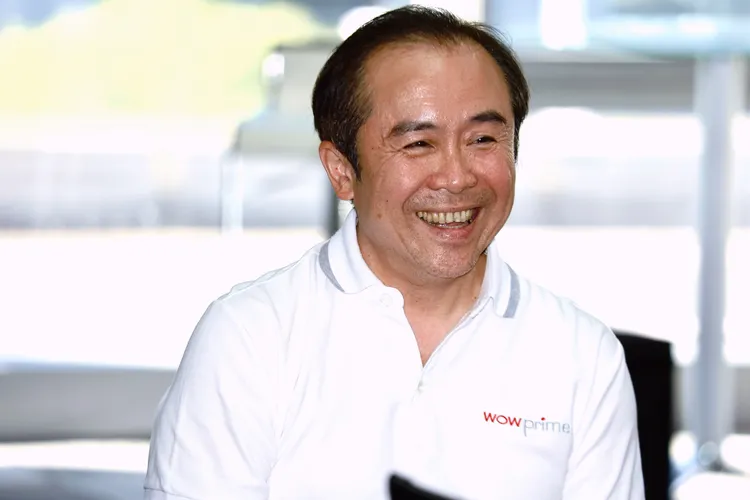 王品董事長陳正輝。彭欣偉攝