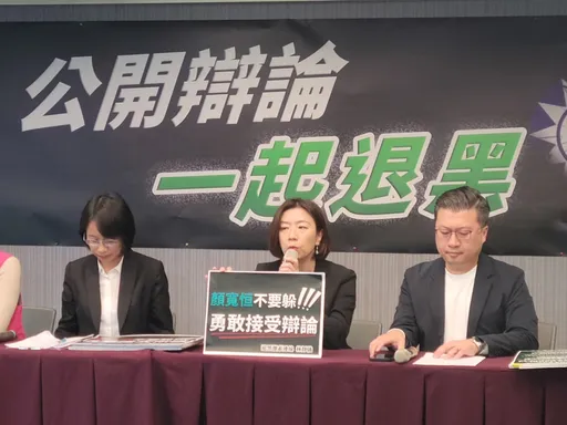 林靜儀要他保證若當選不會再補選 顏寬恒回嗆自己無前科、案件沒定讞