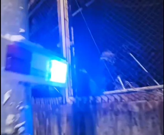 爆閃燈燈光刺眼。翻攝台灣機車路權促進會臉書