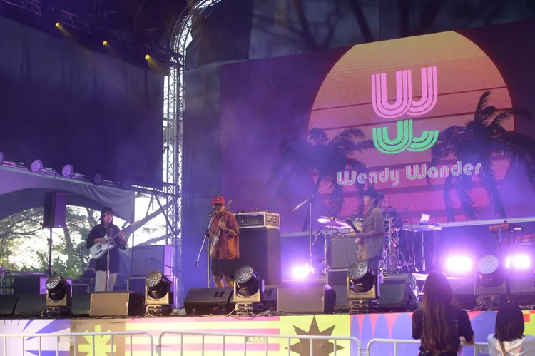 「溫蒂漫步」在音樂祭上演演出。KKLIVE提供