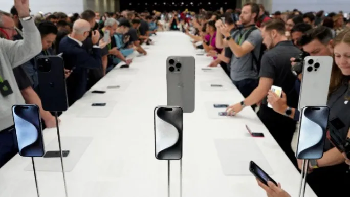 iPhone 15 Pro Max。路透