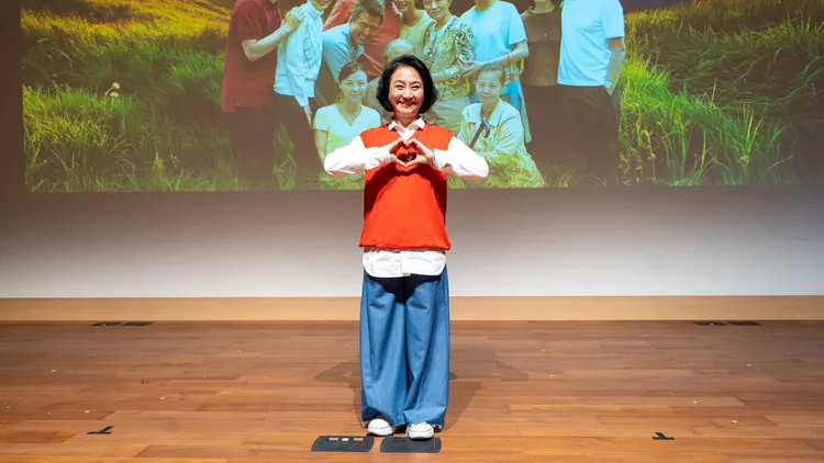 楊麗音在《草山春暉》飾演高家媽媽。大愛提供