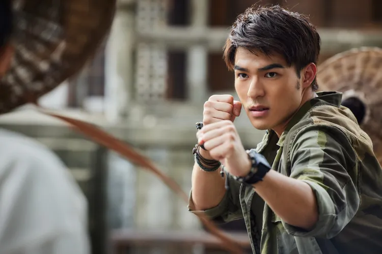 陳昊森在片中打拳。良人行提供