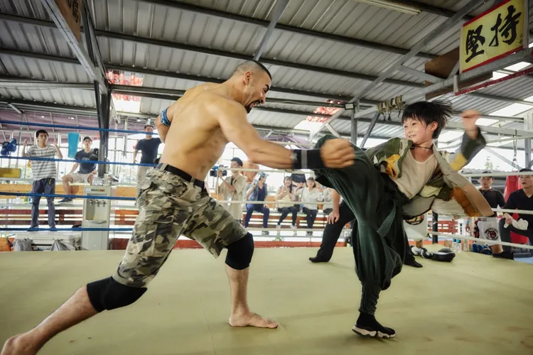 釋小願（右）來自少林寺。良人行提供