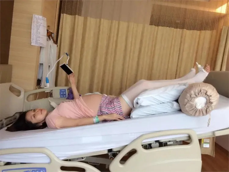徐若瑄當初生子為安胎臥床4個月，吃足苦頭。翻攝徐若瑄臉書