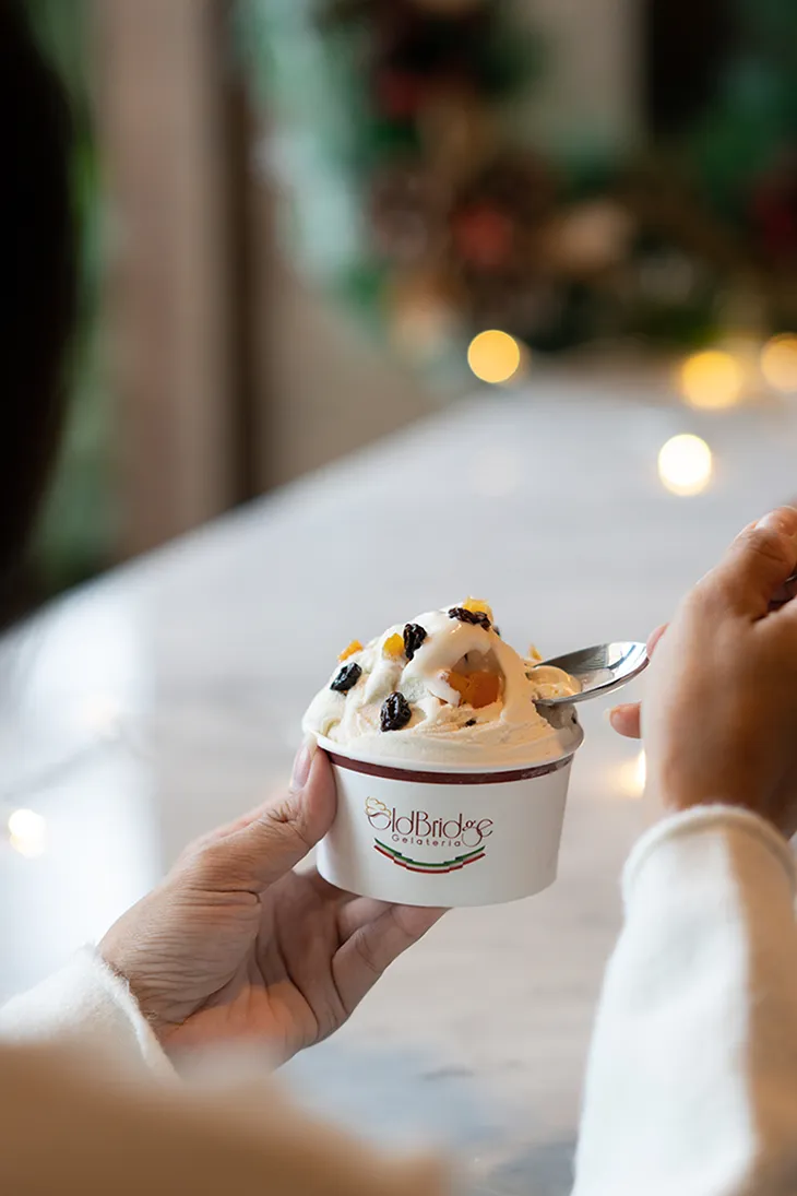 Old Bridge 聖誕季限定《 聖誕麵包 》Sorbet。業者提供