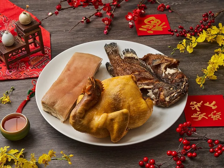 凱撒富貴三牲巡禮組。業者提供