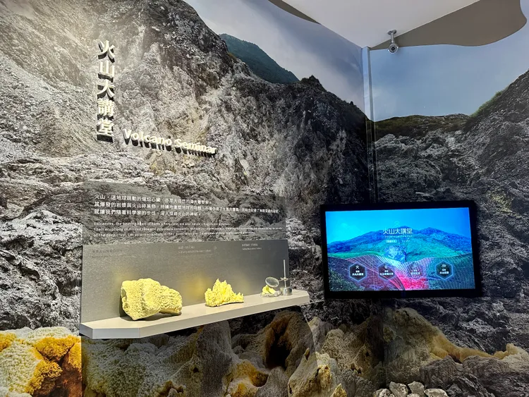 大屯火山觀測站內部景象。王良博攝