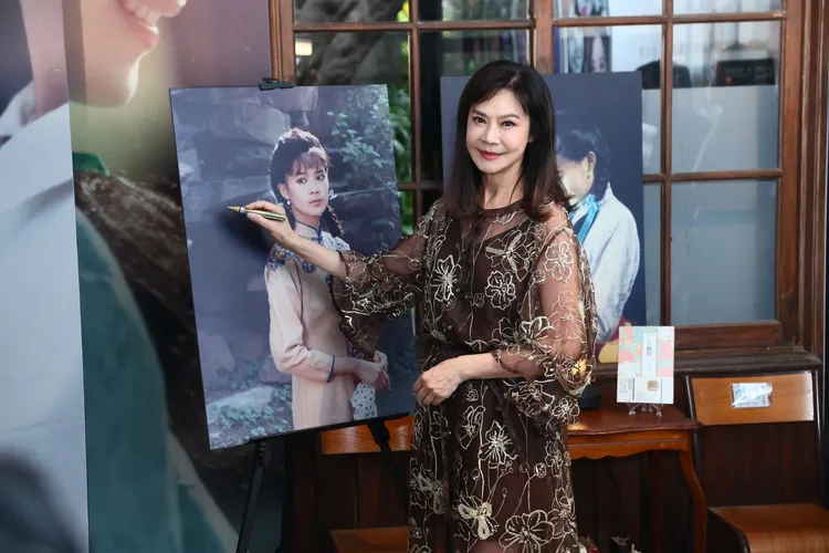 俞小凡依舊仙氣飄飄。彭欣偉攝