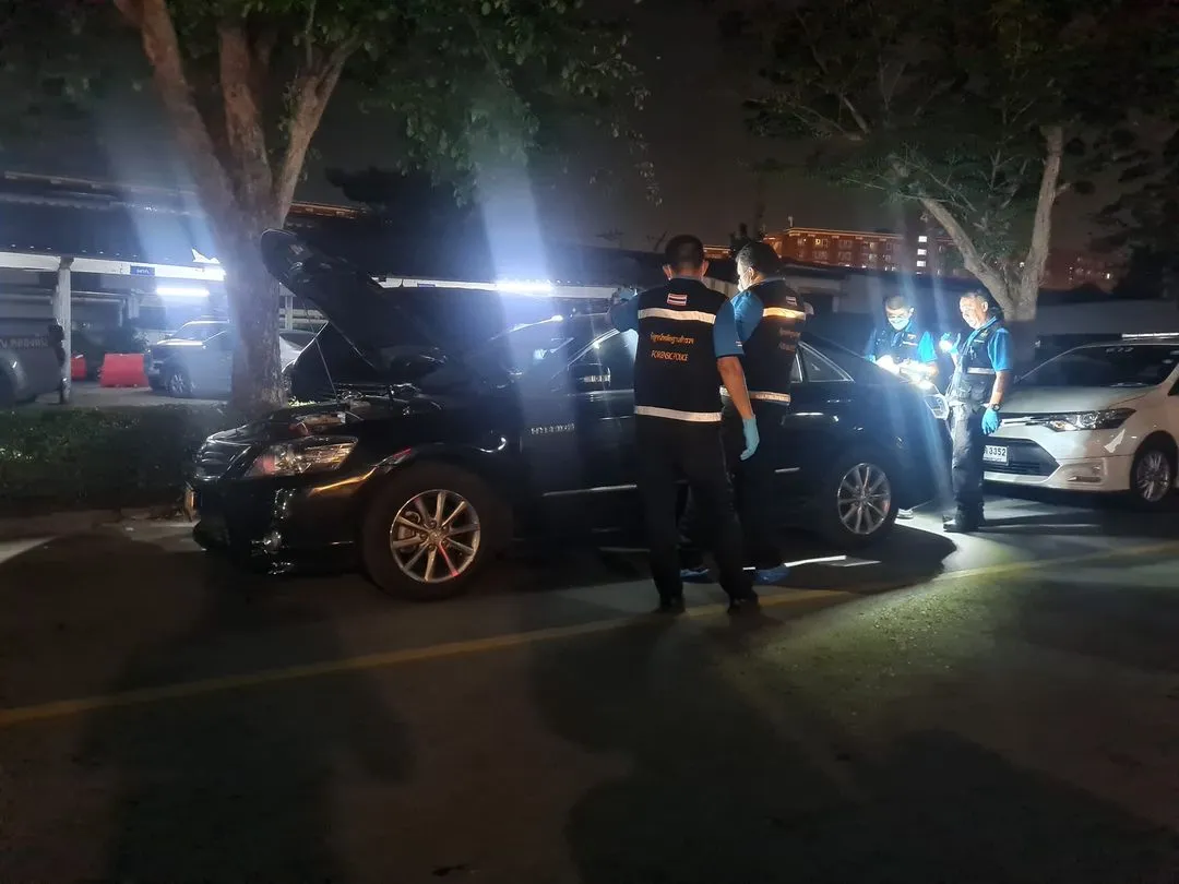泰國警方已經找到肇事車輛。翻攝สวนหลวง มีดี臉書