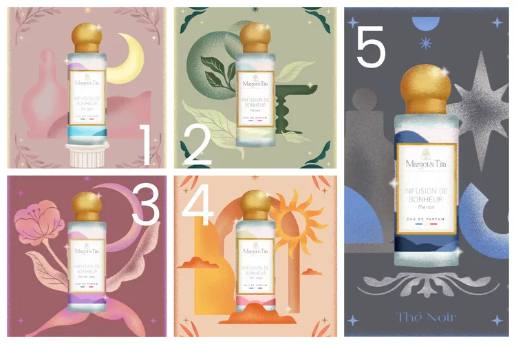 請按直覺選出最有感覺的茶香圖片。