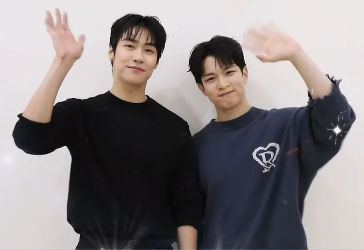 韓國男子流行搖滾樂團N. Flying 李承協、柳會勝。翻攝畫面