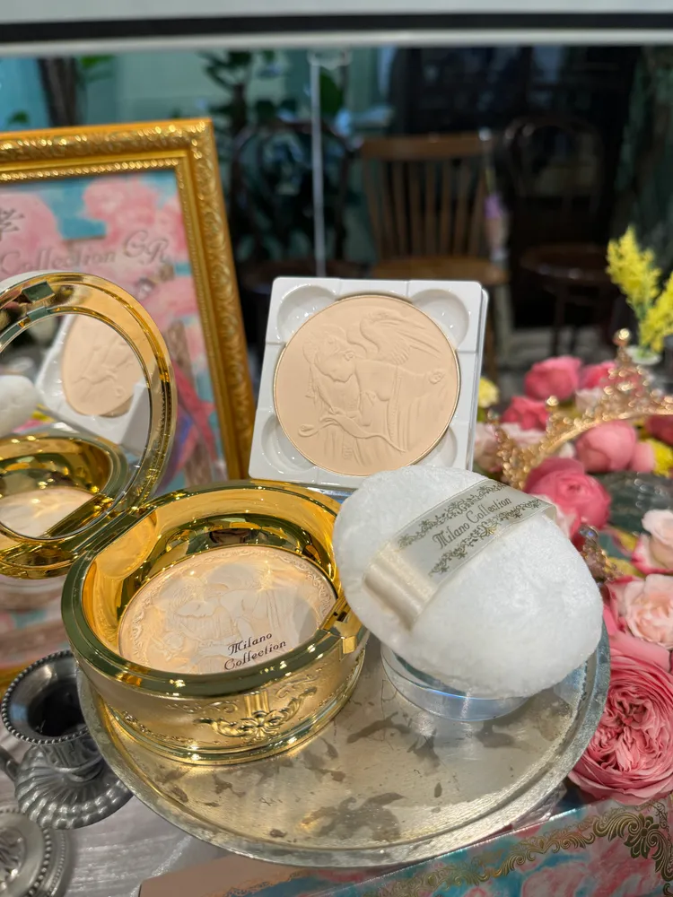 Milano Collection 2024米蘭絕色蜜粉餅。張家玲攝