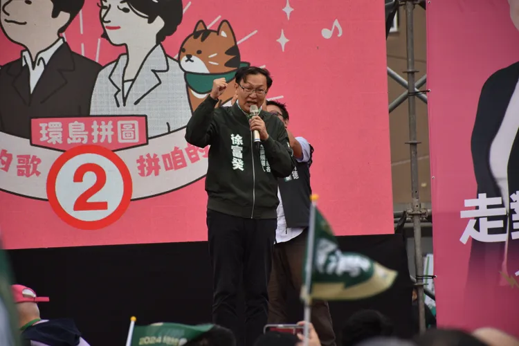 民進黨屏南立委候選人徐富癸。讀者提供