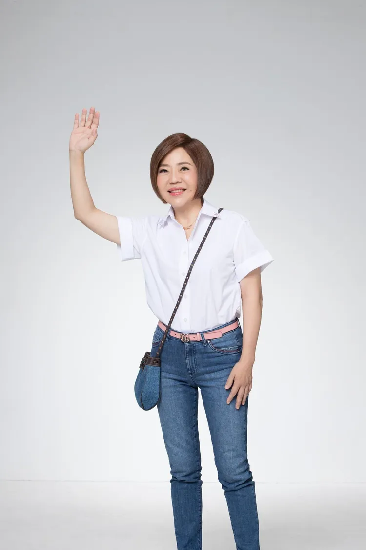 于美人參戰成中正萬華關鍵少數。資翻攝于美人臉書