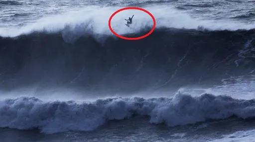 加州「王潮」特大潮汐衝擊沿岸　居民撤離、瘋狂衝浪手衝向巨浪