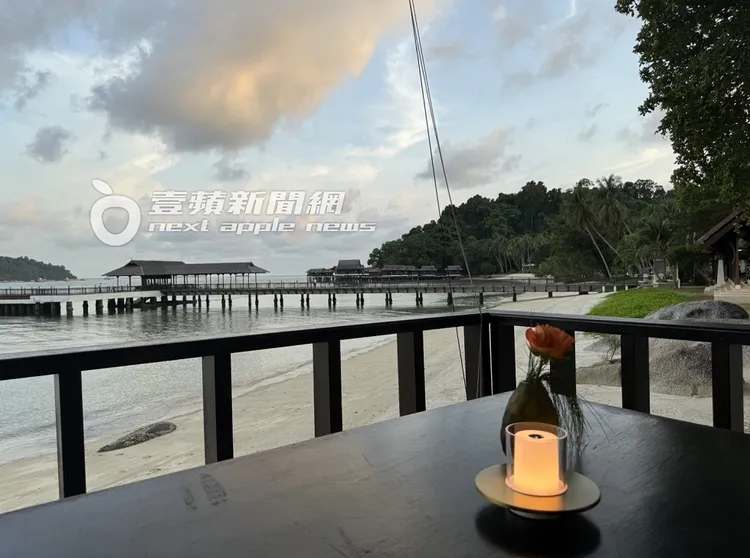 婚宴場地可遠眺絕美海景。吳玉愛攝