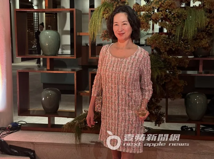 何超瓊神采奕奕出席。吳玉愛攝