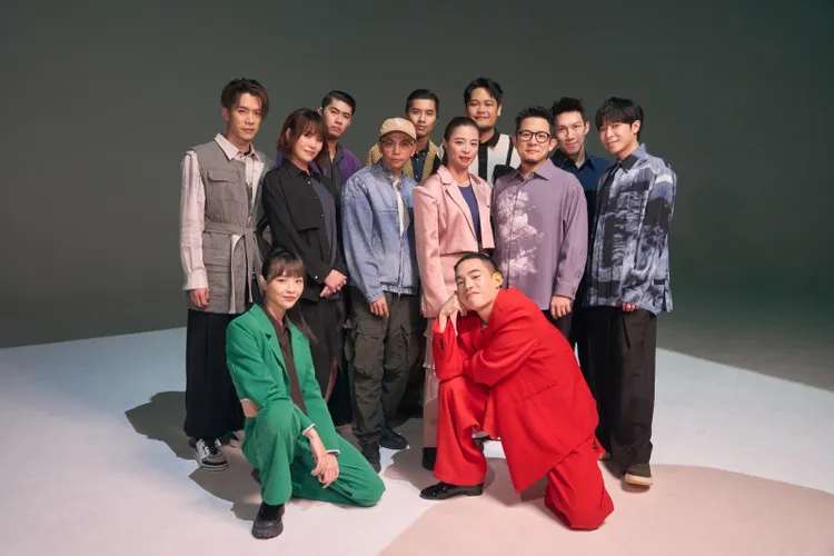 蘇打綠與舞者們合照。蘇打綠有限公司提供