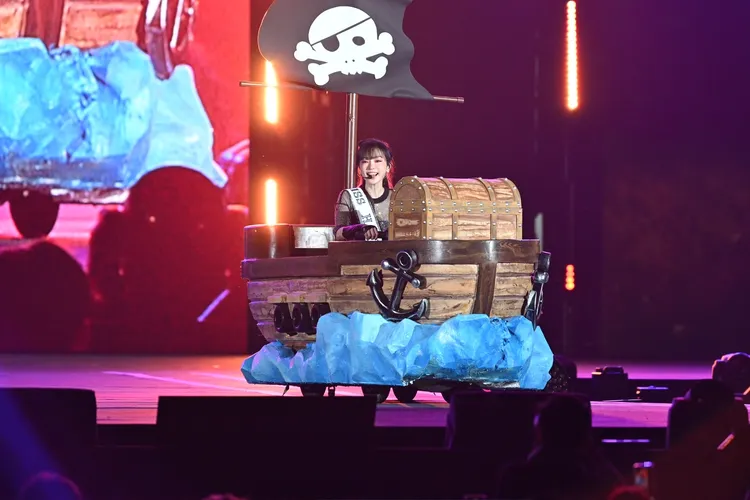 沒看錯，海盜船都上陣。市府提供