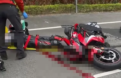 「彎中彎」剛改善又事故 26歲重機騎士台3線過彎滑對向撞車亡
