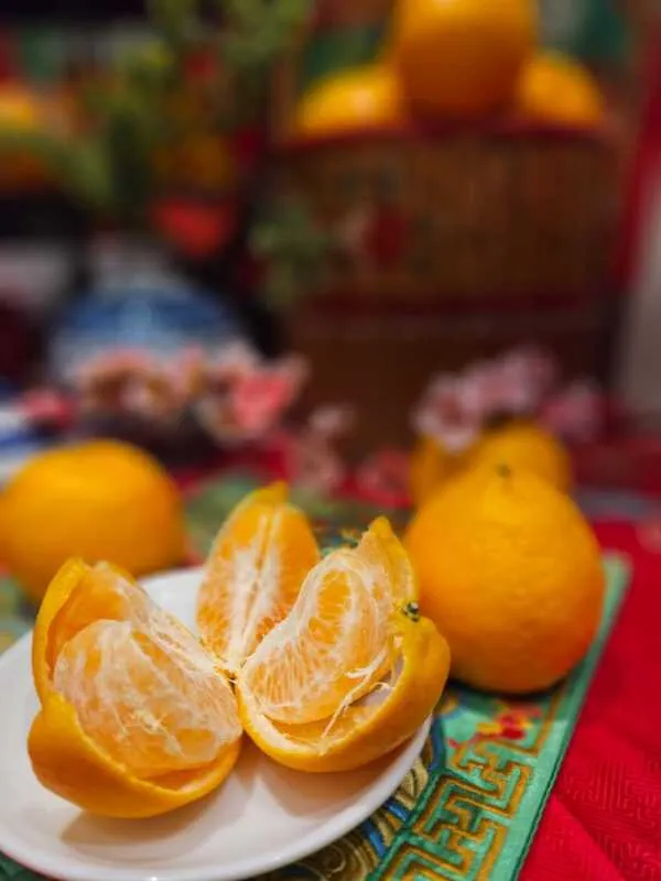 新年將屆，台灣椪柑（圖）也在大馬上市。中央社